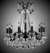 American Brass & Crystal CH9284-A-01G-PI - Ten Light Chandelier